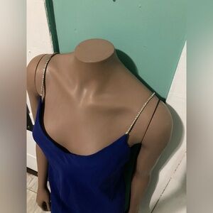 Elegant Royal Blue Maxi Dress